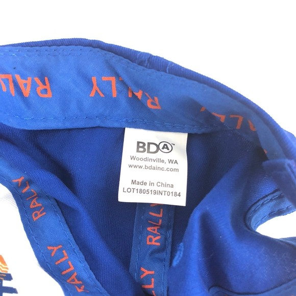 BDA NY Mets Cap Rally Hat Blue BC - Picture 4 of 4